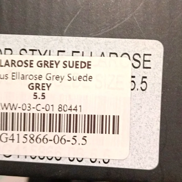 Lulu's Grey Stileto Heel size 5.5 - Picture 7 of 10